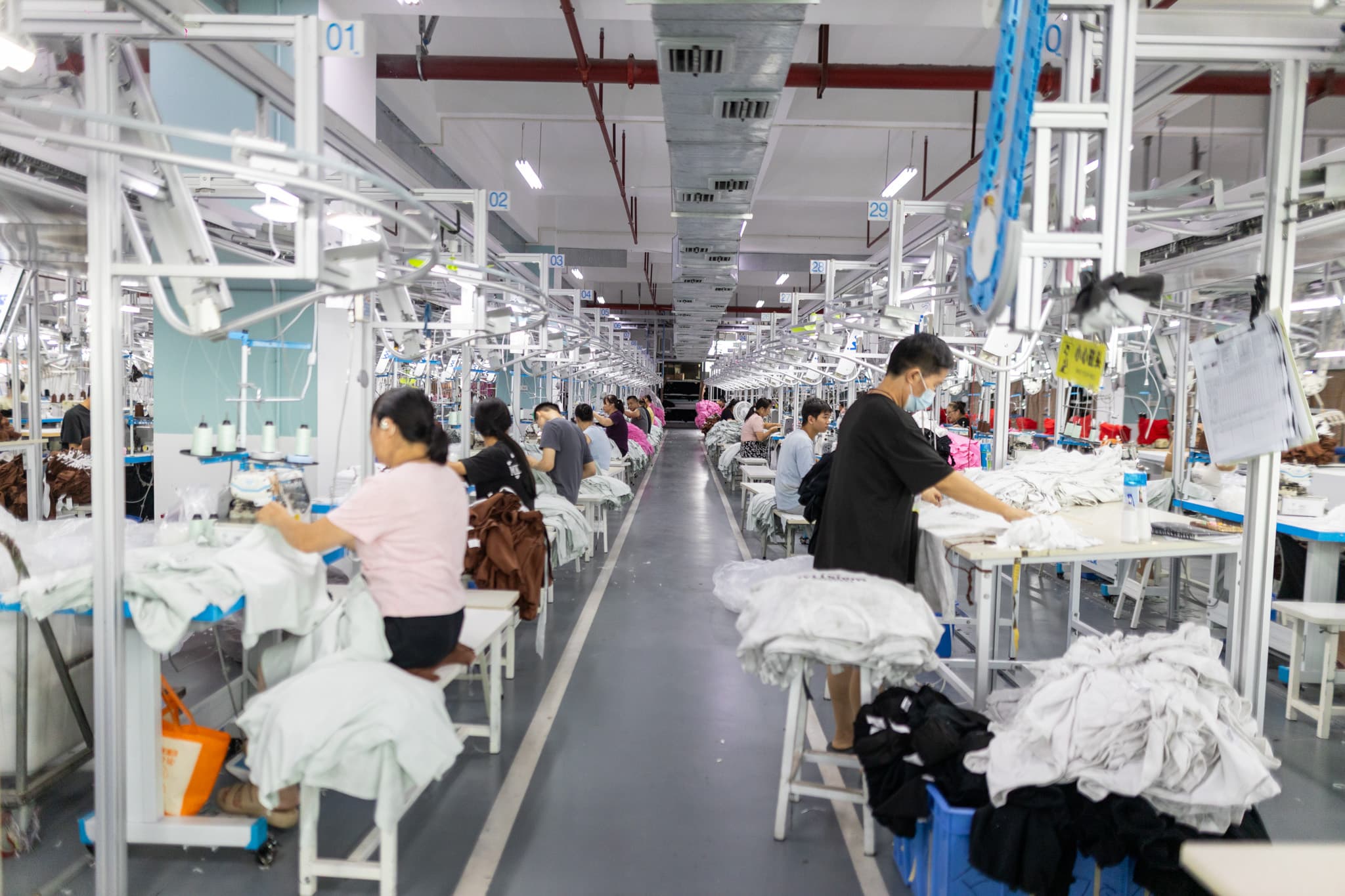 Inside our manufacturing system.