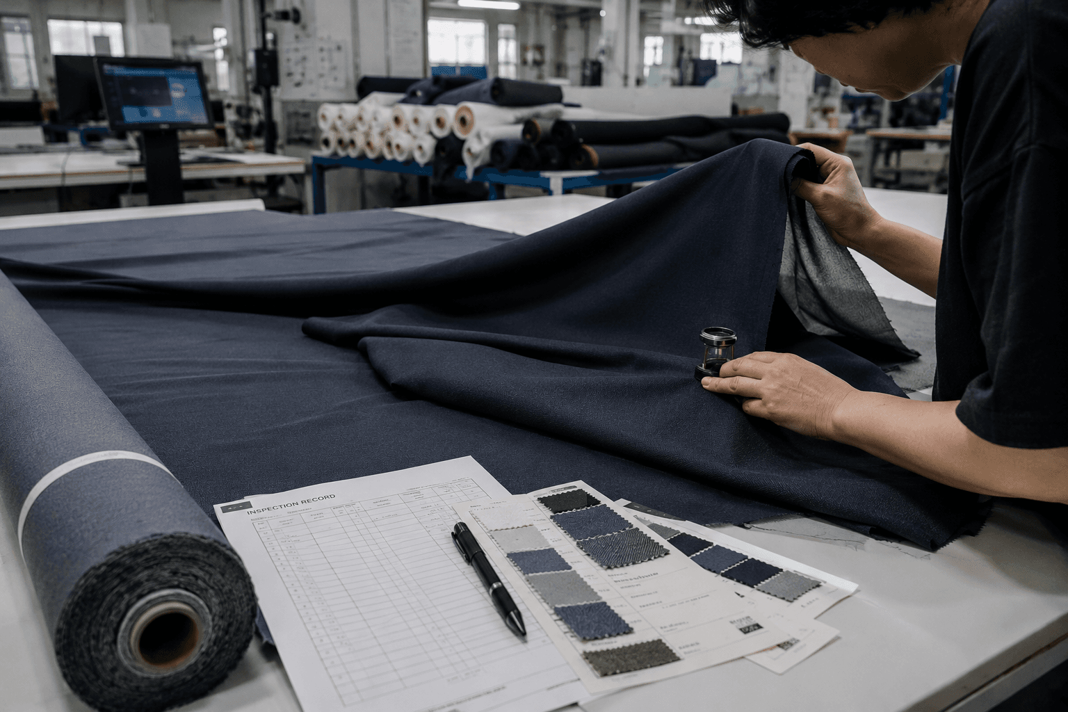 Fabric inspection and material testing